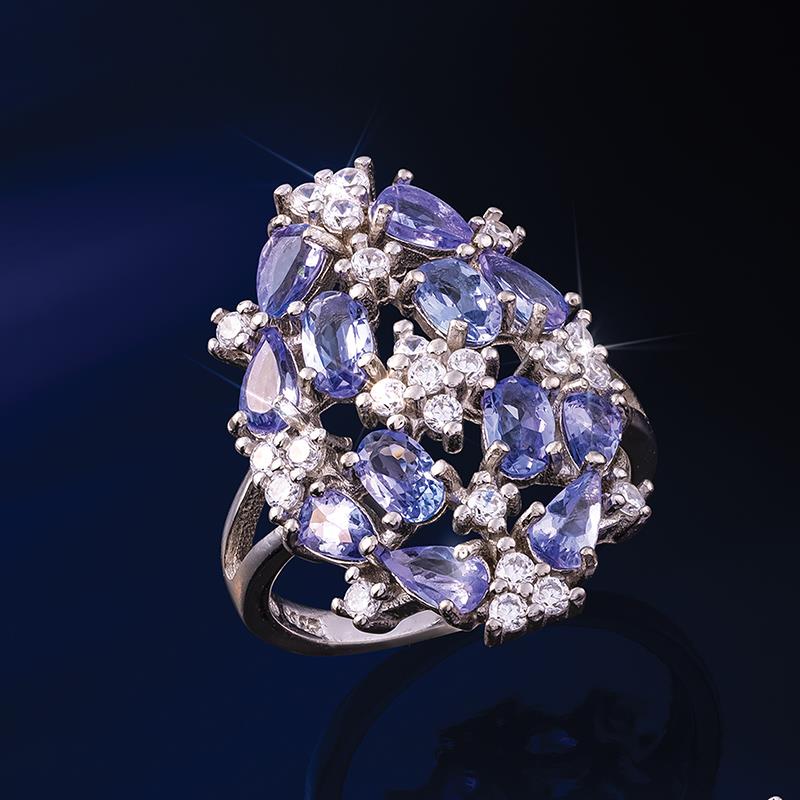Serengeti Tanzanite Ring & Earrings